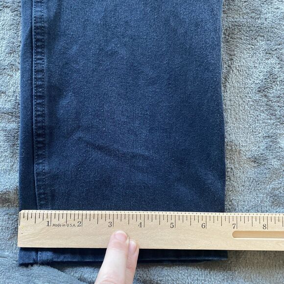 Everlane Pants Mens 34x 32 ( Actual 35x 30.5) Blue Cotton Stretch Slim 5 Pocket - Picture 9 of 9